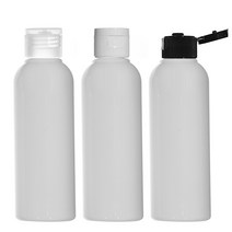원터치캡용기 30ml 50ml 60ml 75ml 80ml 100ml 똑딱이공병 어매니티공병, 1개, 100ml백색용기 검정캡