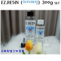 [이지레진] EZ-RESIN 300g set 레진 아트 공예 EZR-101, EZR-101 (2액형 레진)