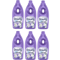 다우니 고농축 섬유유연제 화이트티와 릴리향, 1L, 6개