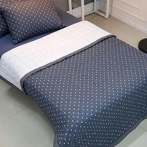 아트박스/익스트리모 몰리 린넨워싱 여름 누빔이불패드세트 K 190x225cm
