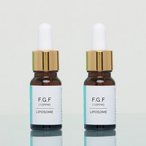 랑팡 FGF 리포좀 10ppm 원액 앰플 1+1, 2개입, 10ml