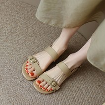 멀티 벨트 플랫 글래디에이터샌들 인박카199