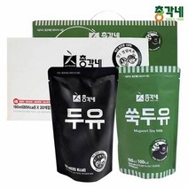 입안에 고소함이 한 가득 혼합두유 무가당두유20봉+쑥두유15봉, 없음, 상세설명 참조