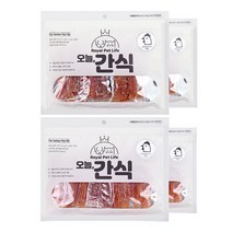[로얄펫라이프] 오늘간식 치킨100%세트 치킨안심져키 700g(350gX2개) + 치킨슬라이스 700g(350gX2개), 1세트, 치킨안심져키 + 치킨슬라이스