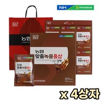 HACCP 농협 녹용 홍삼 진액 30포x4상자, 30포, 4개
