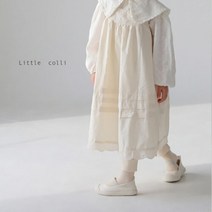 DJAGSO 여아 리를콜므 바닐라원피스