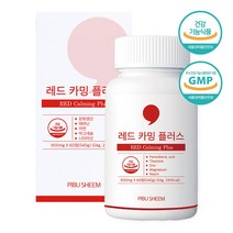 피부쉼 레드카밍플러스 60정 판토텐산 4000% 함유 어성초 스트레스 긴장완화