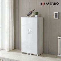 [보루네오 하우스] [보루네오]앳홈 심플스 1200 냉장고형 수납장, 색상:화이트