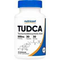 뉴트리코스트 투드카 500mg 캡슐, 30개입, 1개