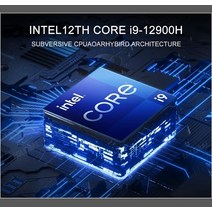 Eglobal 미니 PC 인텔 코어 i9 12900H 엔비디아 RTX 3050 게이밍 데스크탑 컴퓨터 4.0 와이파이 6 윈도우, 03 i9 12900H RTX 3050Ti, 05 32G RAM 512G  SSD