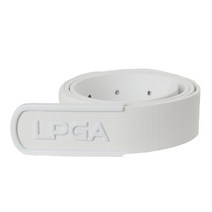 PGA TOUR&LPGA 잔패턴 레더 벨트S(L215AT701P), BLACK