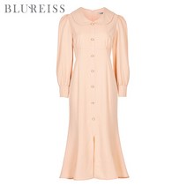 [블루레이스] 둥근카라머메이드롱원피스_BI3S1OP3131