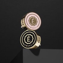 에멜시 송풍구 클립형 차량용방향제, 시트러스, 퓨어화이트