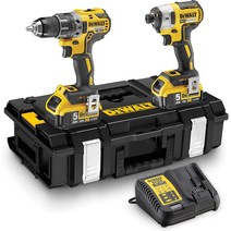 디월트 DeWalt DCK266P2-QW DCD796 무선 해머 드릴 DCF887 임팩트 드라이버 리튬이온 2개 XR 키트