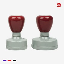 원형 만년스탬프 칭찬도장 - 큰사이즈 42mm-51mm, 청색, 카톡:alldojang