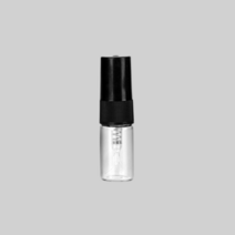 유리스프레이 공병 3ml 투명블랙캡 ( 50개 1세트 )