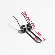 압축스프링 판 토션 인장 금형 코일 스프링 이중 비틀림 스프링, 한개옵션0