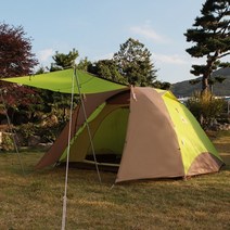 콜핑 칼로스 KFN2178U 스포츠 레저 캠핑용품 오토캠핑 도킹텐트 대형텐트, 올리브