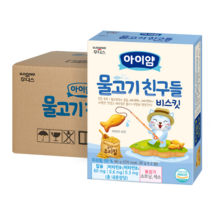 아이얌 물고기 친구들 비스킷 60g 5개
