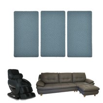 룽고가죽 100%천연 가죽스티커 S3-소파 의자 가구 자동차시트 가죽안장 리폼 보수 수리 수선 패치 접착 시트지, 스모크블루계열