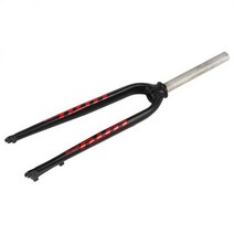 메리다 자전거 부품 악세사리 새로운 mtb 리지드 포크 2627.529 인치 프레임 알루미늄 디스크 자갈 산악 하드 포크 프론트 초경량 자이언트, [02] Red