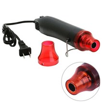 열풍기 힛건 힛툴 히팅건 DIY 공기 총 전원 전화 수리 220V/110V 휴대용 미니 전기 300W 온도 핸드 헬드, 110V US Plug_Black