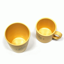 친환경 옥수수 미니컵 원형컵 물컵, 한진옥수수 미니컵