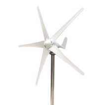 풍력발전기 태양광보완 가로등 터빈 가정용 소형, 100w 24V + 부스트 컨트롤러