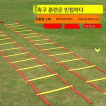 실력 축구 훈련줄 날렵사다리 격자점프 훈련 스피드사다리 스텝 훈련사다리, 8M16섹션두꺼운가방