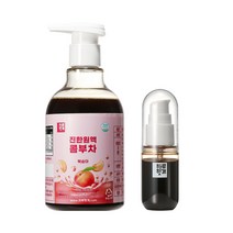 하루헛개 콤부차 복숭아 원액 농축액 액기스 400g + 휴대용용기, 9세트