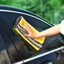 베씨 차량용 양면 세차타월 드라잉 버핑 타올 초극세사 청소 다용도