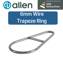 Allen 트라피즈 링 6미리 와이어 470 49er 세일링 딩기 요트