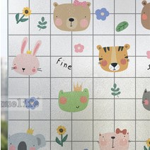 너비 30/40/50/70cm 유리창 스티커 모래창 화장실 불투명 차양 프라이버시 욕실 격자 프라이버시 막, 07