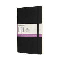 Moleskine 소프트 커버 라인 노트 5 x 8.25, Mixed (Ruled-Plain) _Black