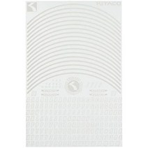 일본직발송 10. 키타 코 (KITACO) 림 라인 시트 타입 2 화이트 8 ~ 10 인치 휠 000-0901210 B00S7ST1GG, ONE SIZE