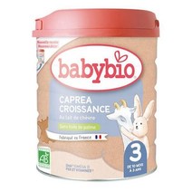 Babybio 3 Lait de chèvre infantile bio 3ème âge 800g [베이비비오] 유아유기농 산양유 분유 3세용 800g*1