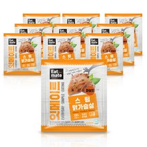 잇메이트 스팀 닭가슴살 마늘맛 100gx15팩(1kg), 단품