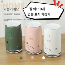 차량용 가습기 24v 차량용 공기청정기 자동차 소형기, 녹색, 하나