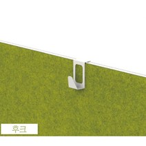 ECO 30T 플렛파티션 파티션 악세서리 후크 사무실 칸막이 가림판