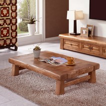 마루엔개비 귀장부 원목중틀 좌식테이블 180사이즈, 상세 설명 참조