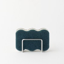 퓨애리 스텐 싱크대 수세미 거치대 걸이 받침대 홀더, 1개