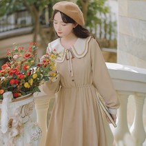 경성시대옷 소녀풍 키작녀 졸사 20대여성 개화기 의상 원피스 롱원피스 가을 레이스 졸업사진컨셉 익선동 데이트