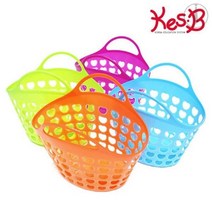 장보기놀이 야외 텃밭 바스켓 시장바구니 베이비토이 시장보기, 단품