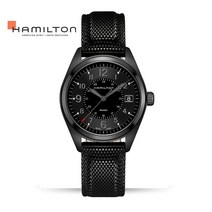 H68401735 해밀턴 HAMILTON 카키필드 남성 가죽시계
