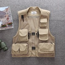 여름 조끼 퀵서비스 배달대행 오토바이 시재 가방 라이더 카드기 수납, 카키