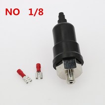 압력 스위치 와이어 외부 스레드 노즐 1/4 quot1/8quot 마이크로 조절 다이어프램 유압 QPM11-NC QPM11-NO, [03] QPM11 NO 01