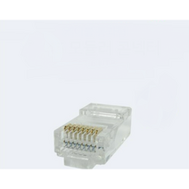 랜스타 RJ45 CAT.6 UTP 절연선 관통형 컨넥터, 투명, 300개