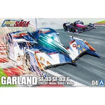 사이버포뮬러 Aoshima Future GPX 사이버 포뮬러 GARLAND 05906 애니, 1.GARLAND SF-03  G