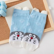 마이멜로디 쿠로미 산리오 가방 어린이선물 헬로 키티 양말 여성 도라에몽 하라주쿠 만화 귀여운 입체 귀 코튼 핑크 보트