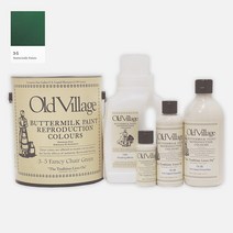 [올드빌리지] 버터밀크페인트 3-5 팬시체어 그린 60ml, 단품, 상세 설명 참조